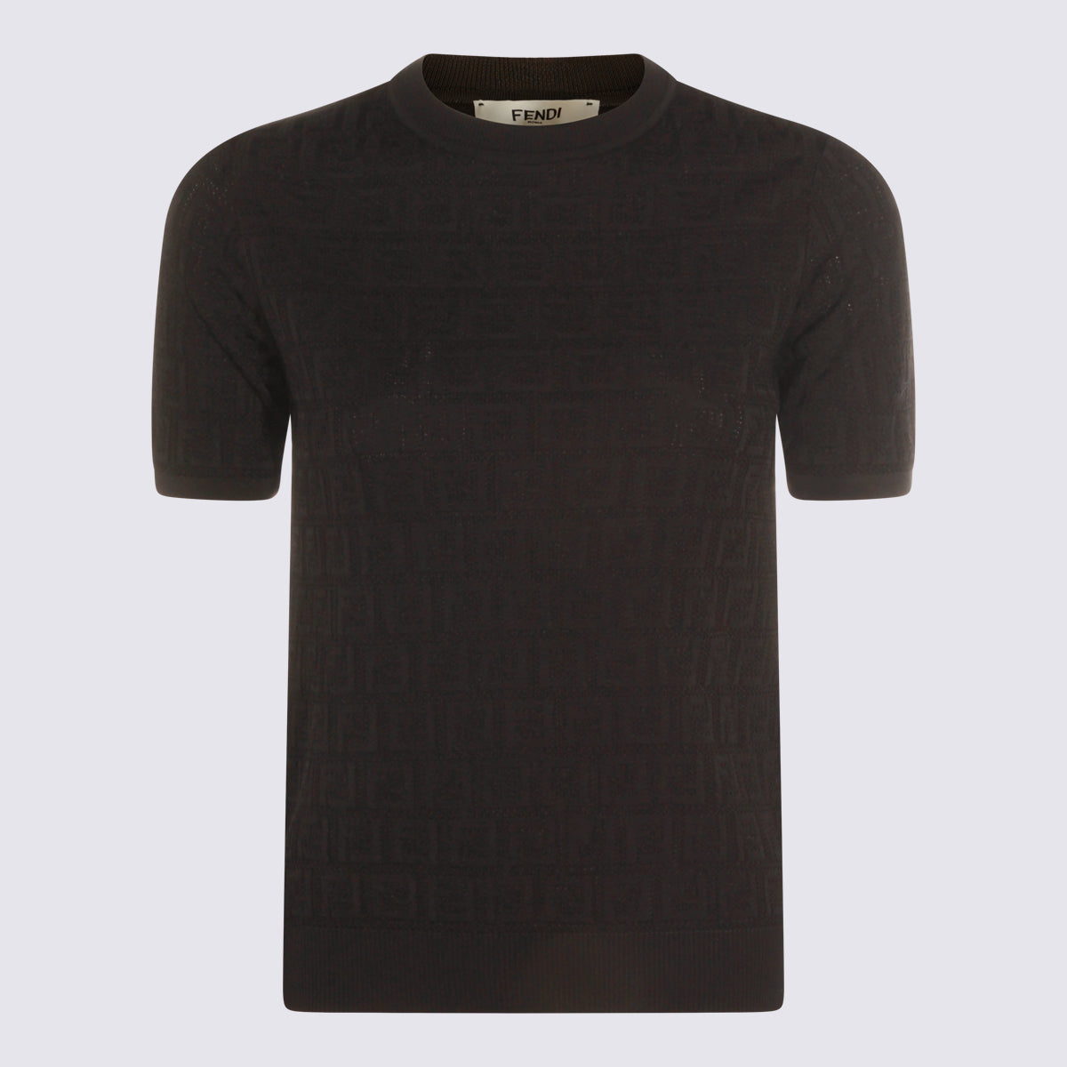Fendi Sweaters Black _co Vi