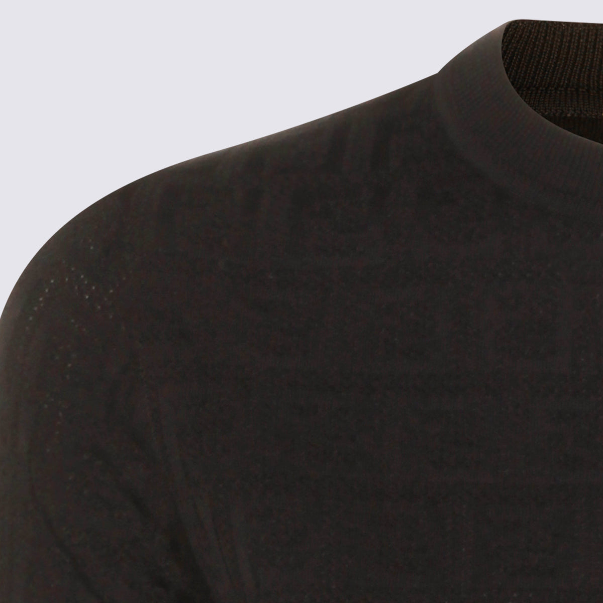 Fendi Sweaters Black _co Vi