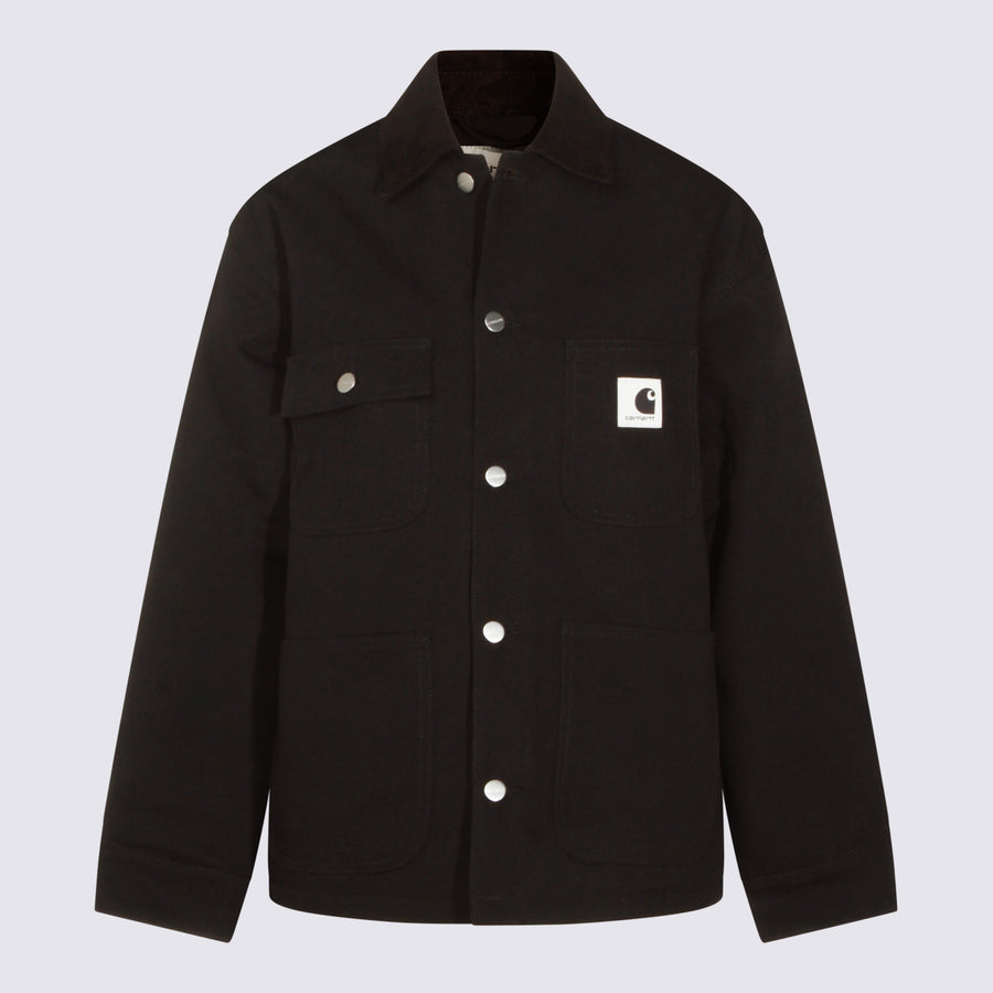 Carhartt Wip 100% cotton jacket in black