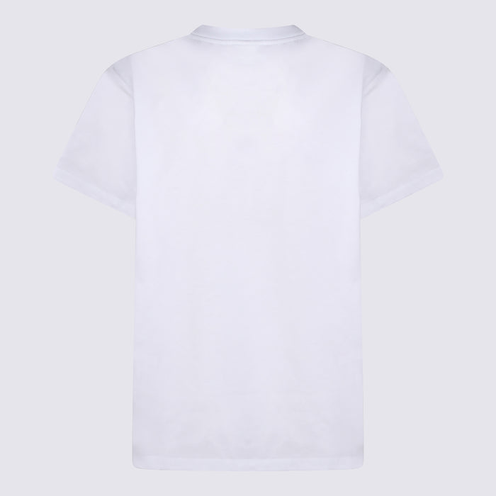 GANNI T-shirts and Polos Brown _100 % Co