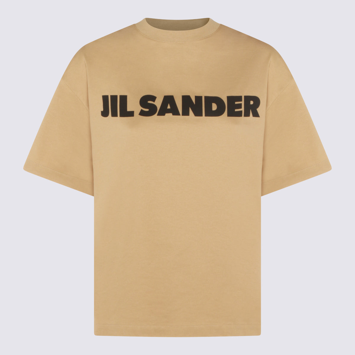 Jil Sander T-shirts and Polos Beige _100 % Co