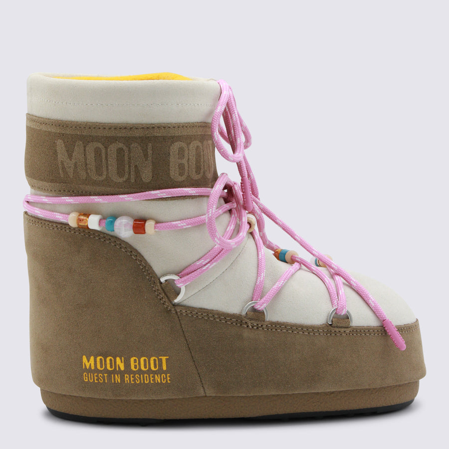Moon Boot Suede boot in beige