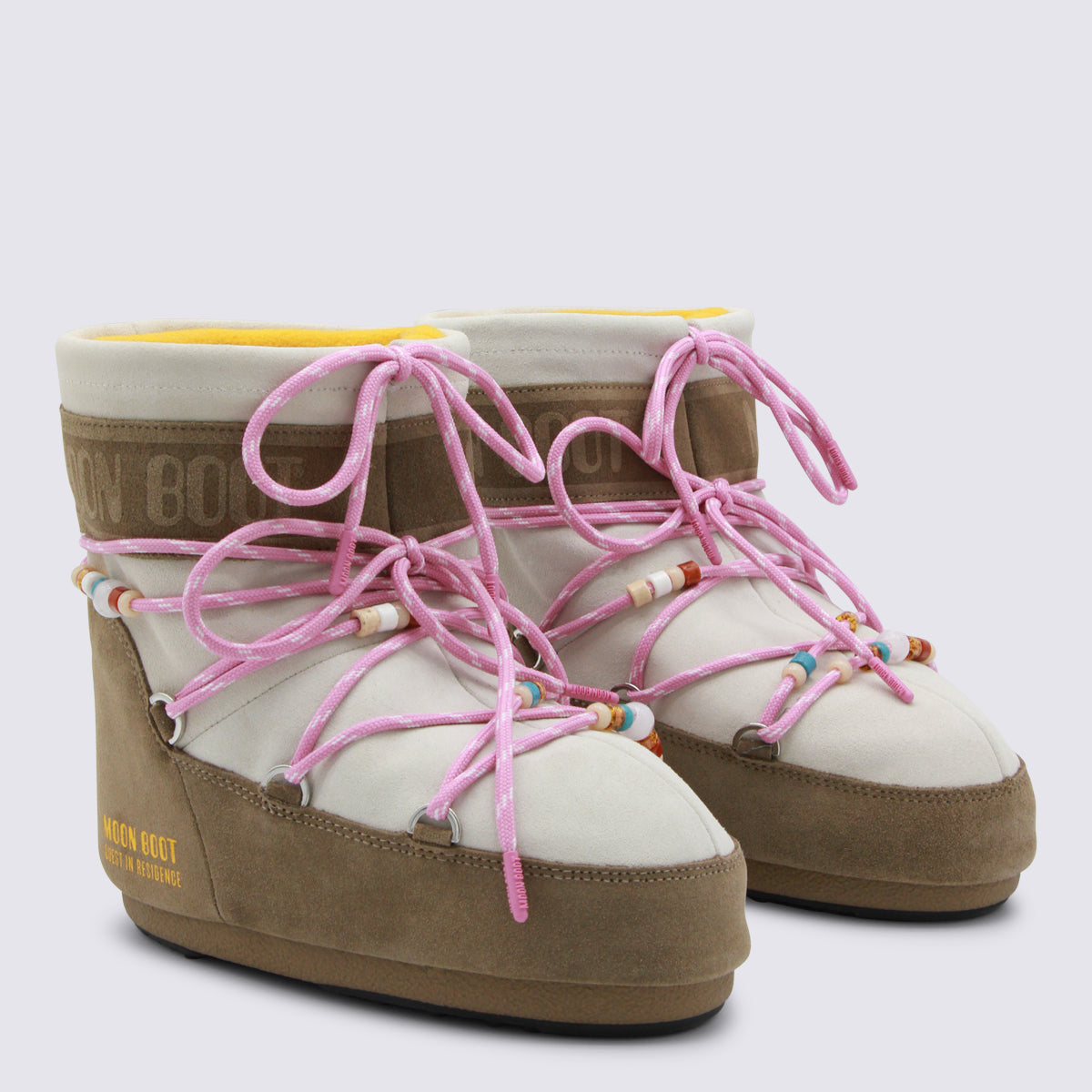 Moon Boot Honey/white Sand _cover Tex Le Sole El