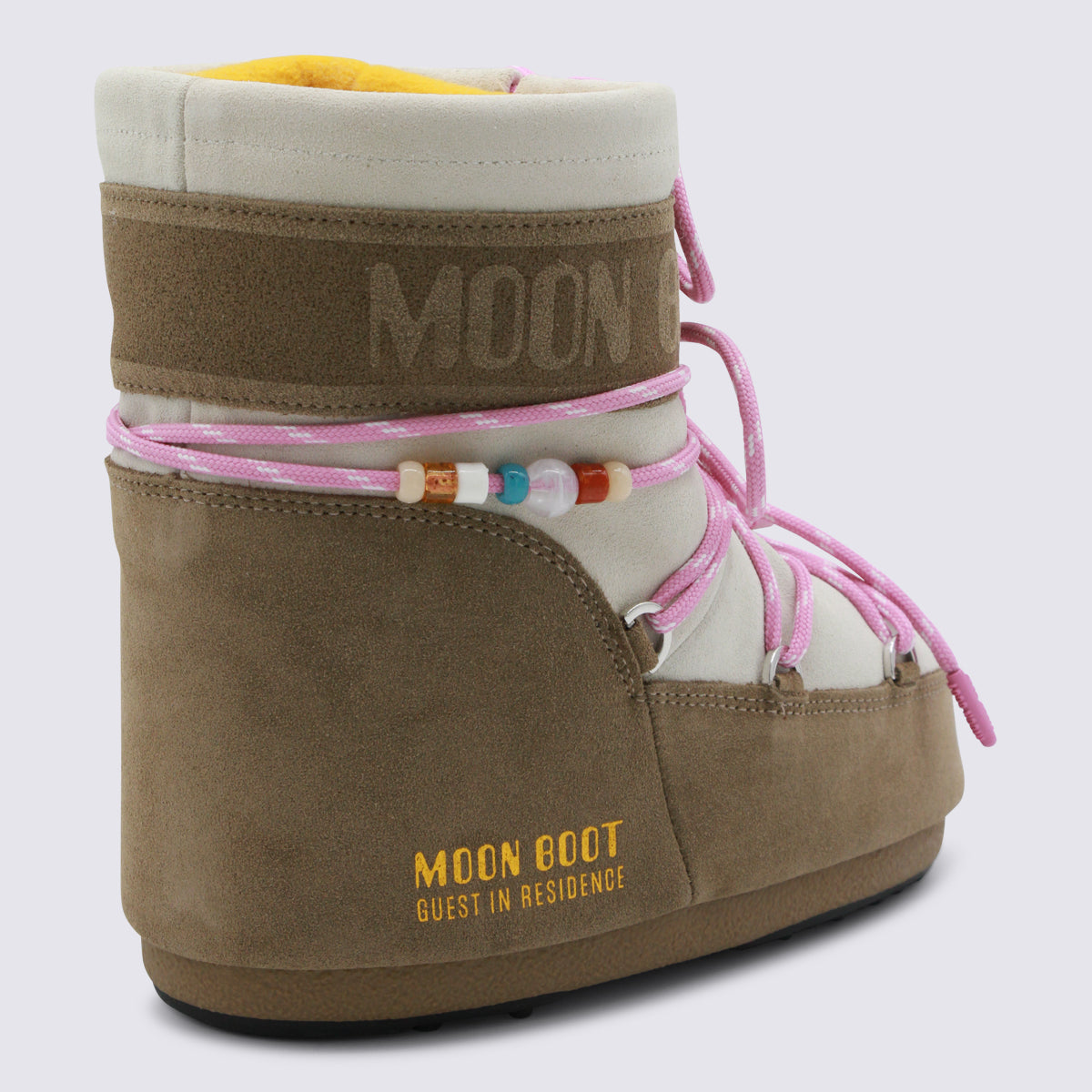 Moon Boot Honey/white Sand _cover Tex Le Sole El