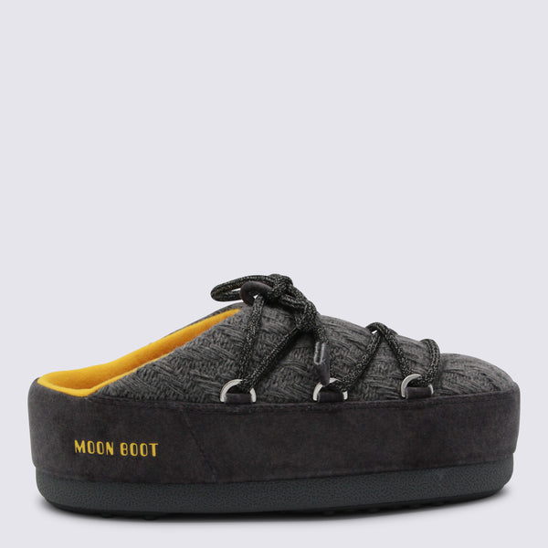 Moon Boot Nylon exterior mule in gray