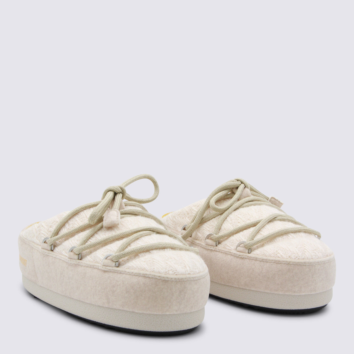 Moon Boot Flat shoes White Sand _cover Tex Le Sole El