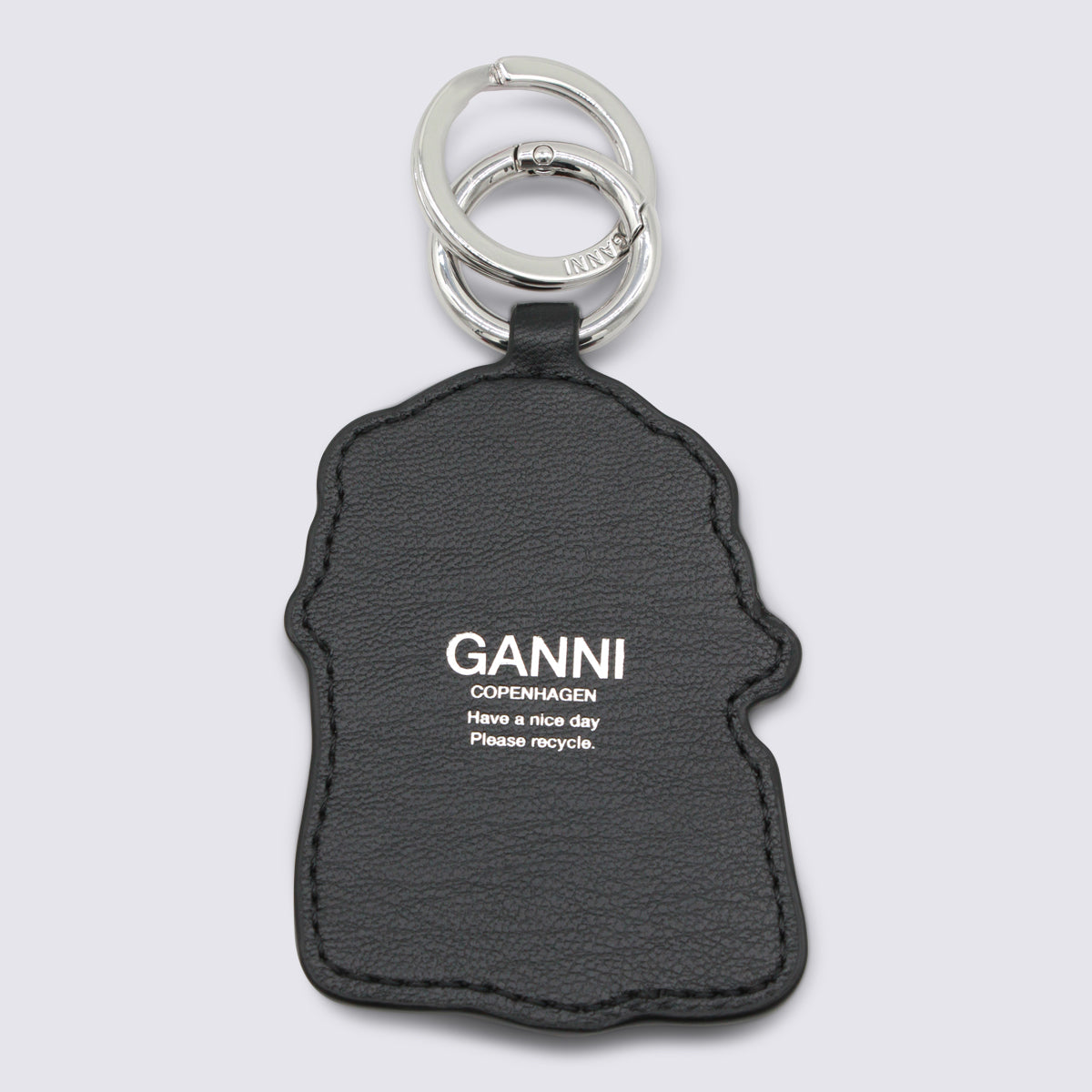 GANNI Keychains Black _recyled Le Plu Pes