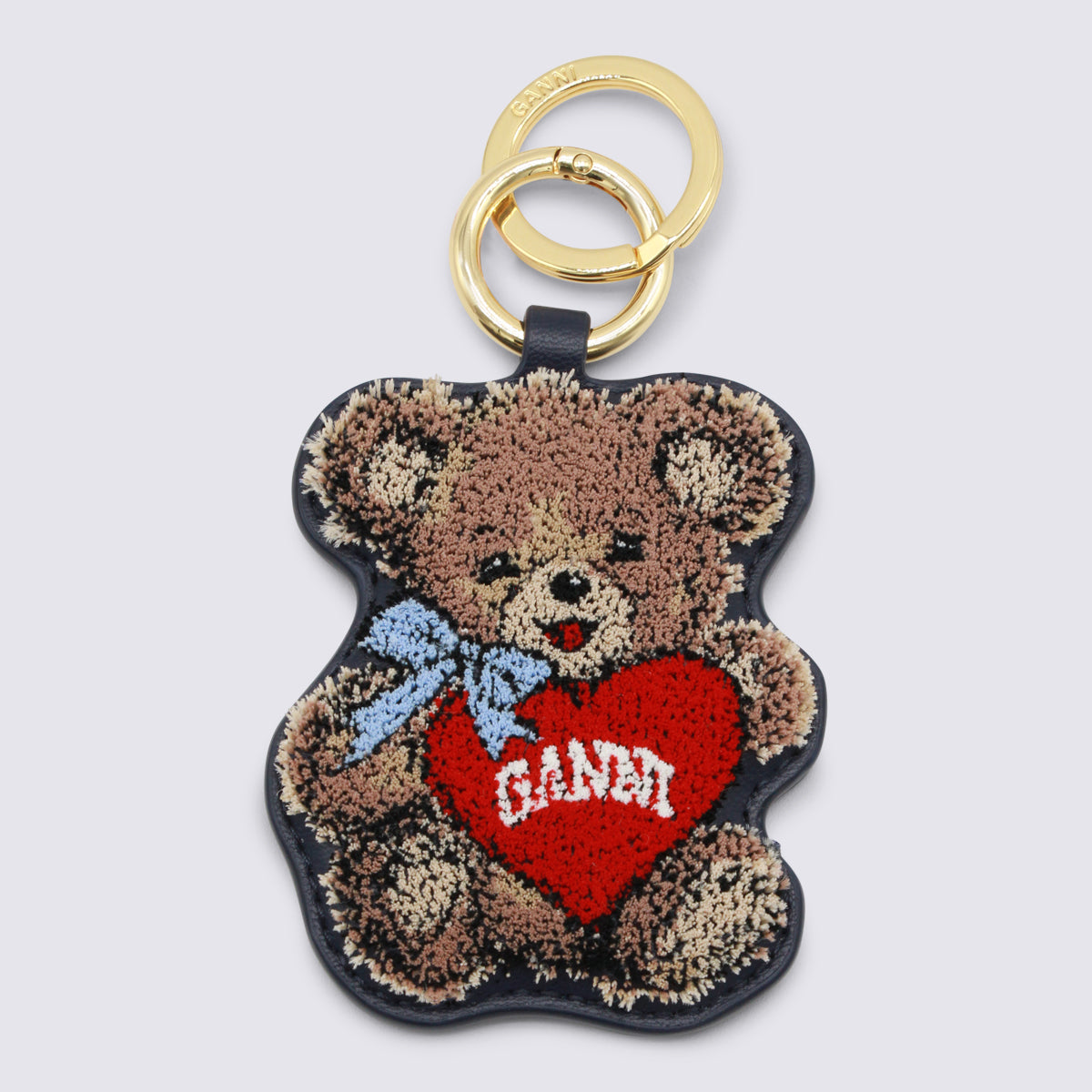 GANNI Keychains Black/iris _recyled Le Plu Pes