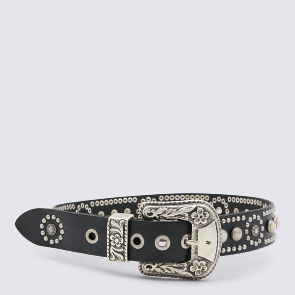 Golden Goose Leather belt in black