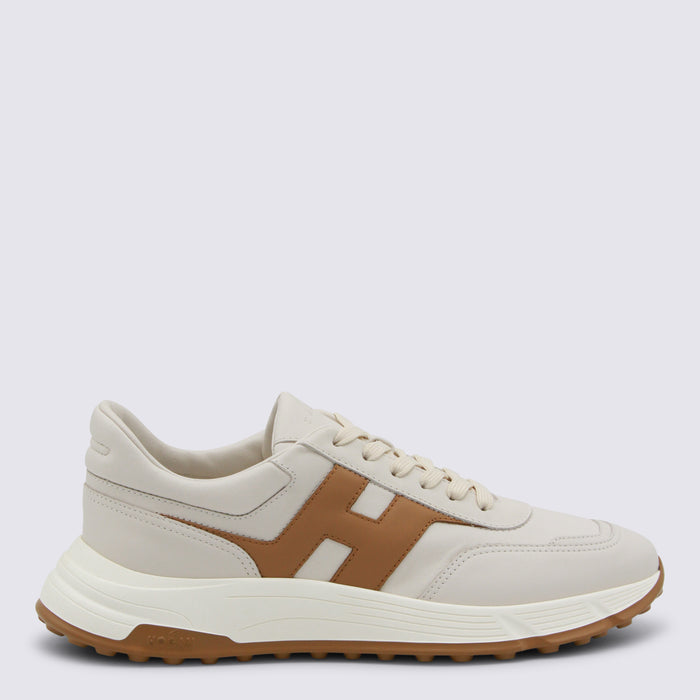Hogan Sneakers Bianco-cuoio _cover Le Sole El