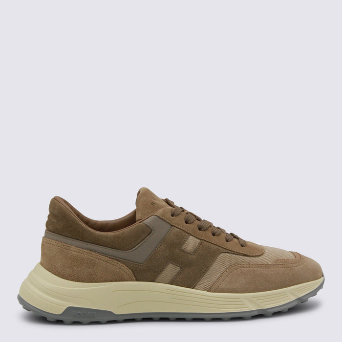 Hogan Sneakers Beige _cover Tex/le Sole El
