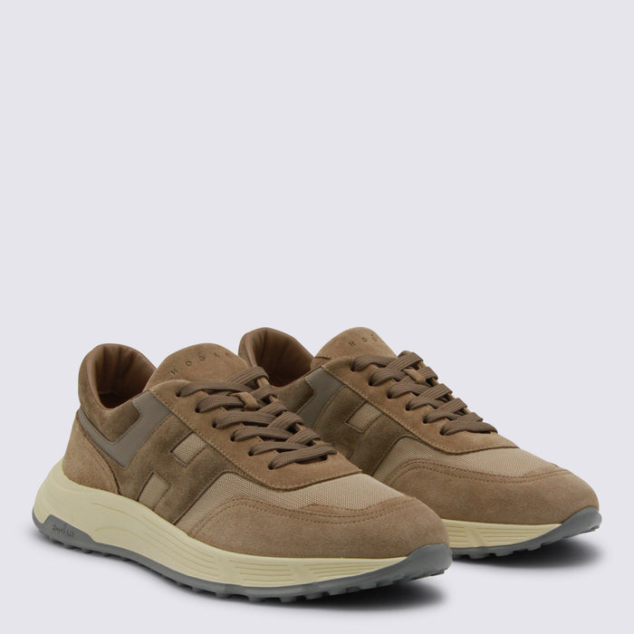 Hogan Sneakers Beige _cover Tex/le Sole El
