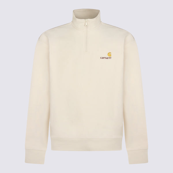 Carhartt Wip 80% Cotton sweatshirt in beige
