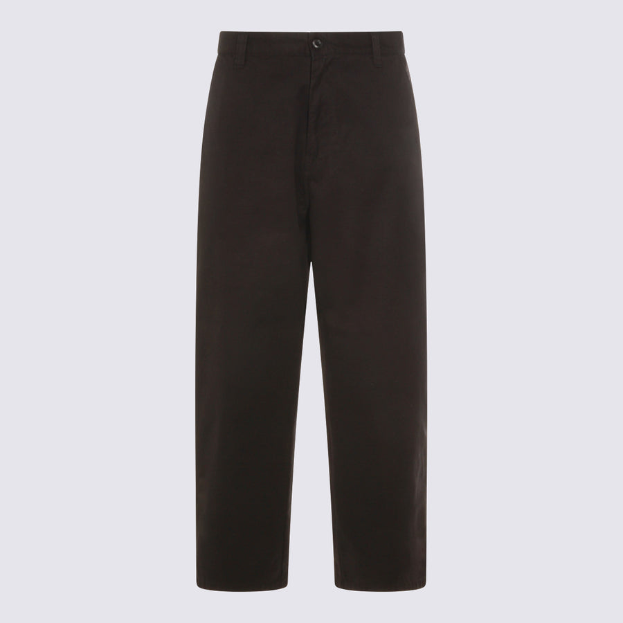 Carhartt Wip 100% Cotton trousers in black