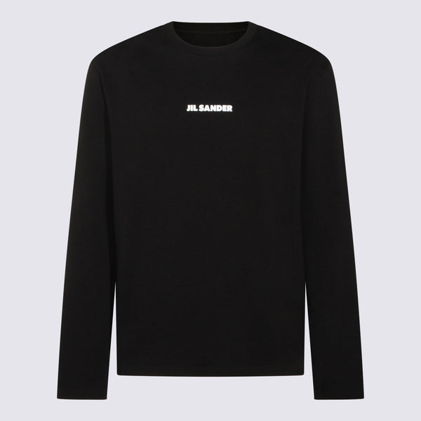 Jil Sander 100% Cotton t-shirt in black