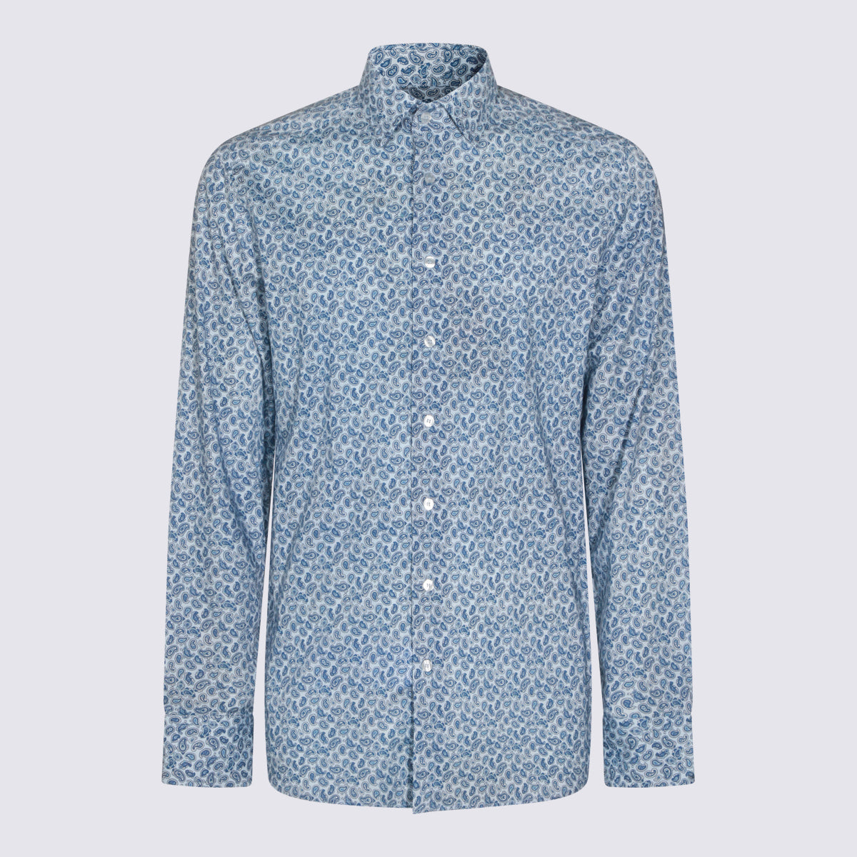 Etro Shirts Blue _co Ea