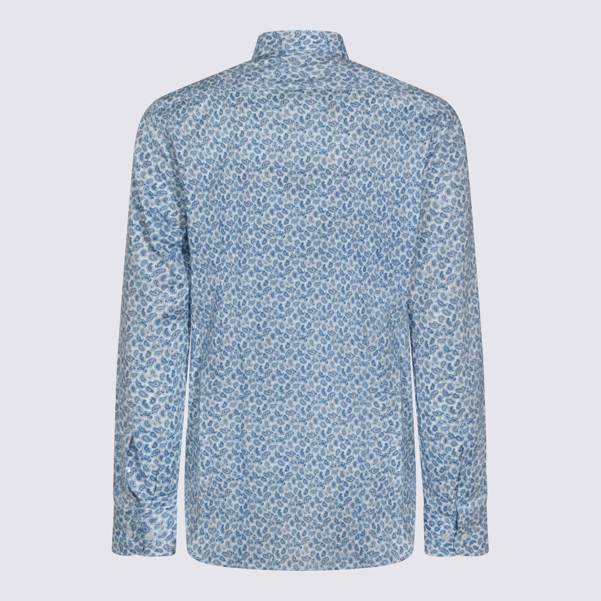 Etro Shirts Blue _co Ea