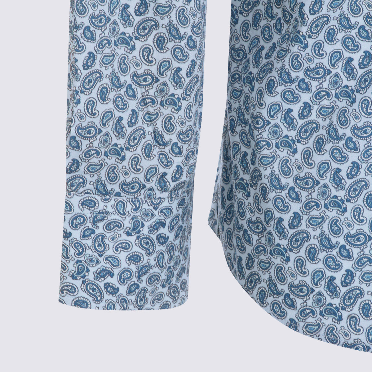 Etro Shirts Blue _co Ea