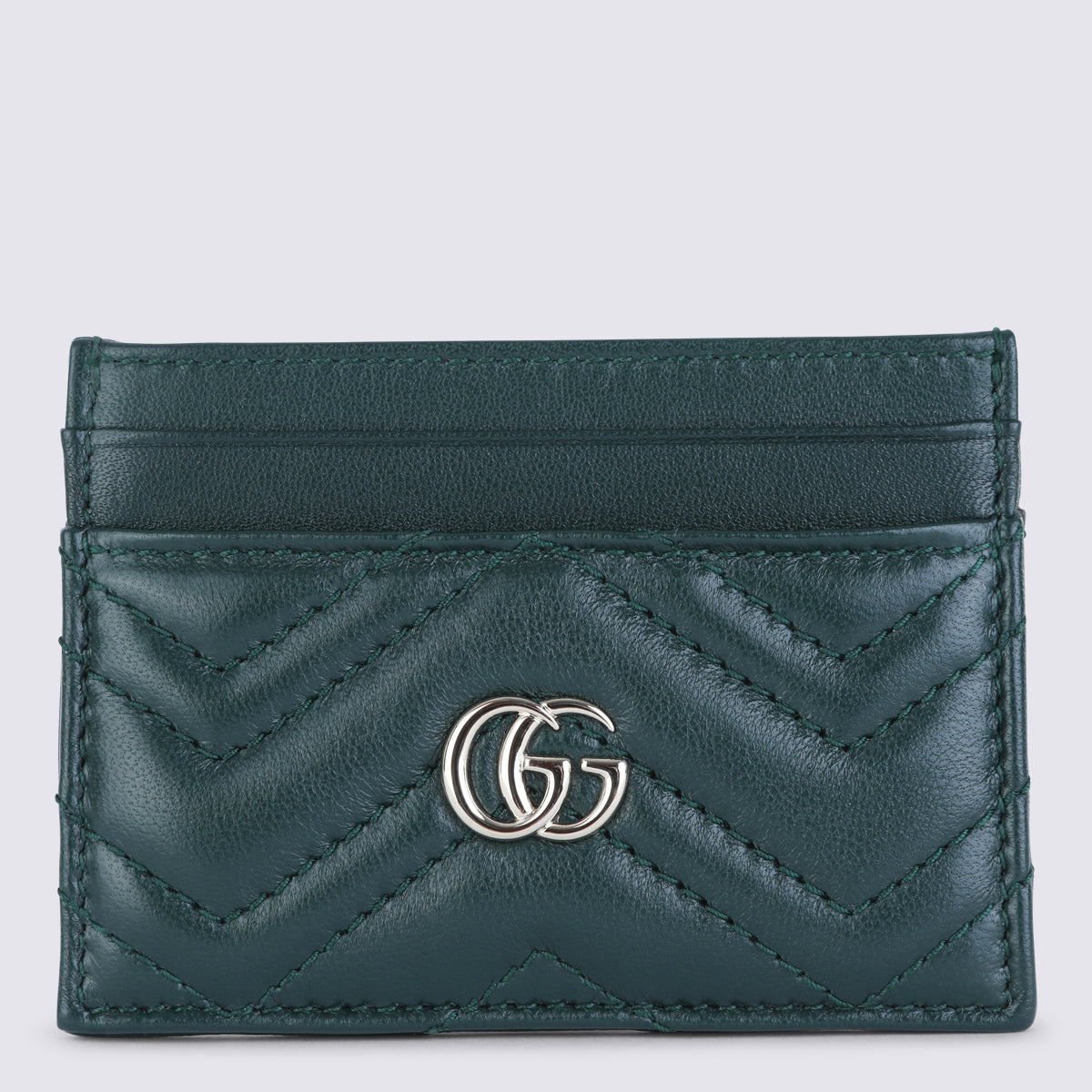 Gucci Wallets Green _lamb