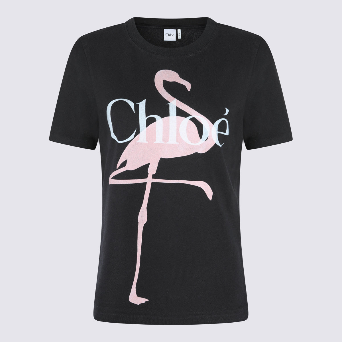 Chloè T-shirts and Polos Ash Black _co