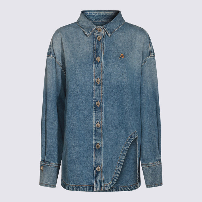The Attico Shirts Blue