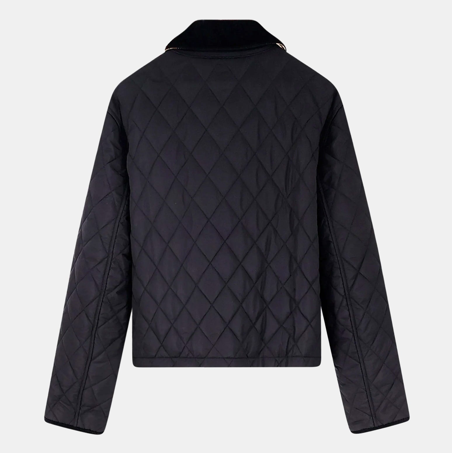 Burberry Coats Black/sand Ip Check _pl