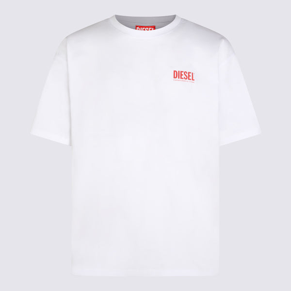 Diesel 100% Cotton t-shirt in white
