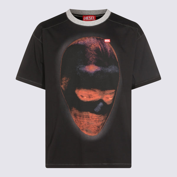 Diesel 100% Cotton t-shirt in black
