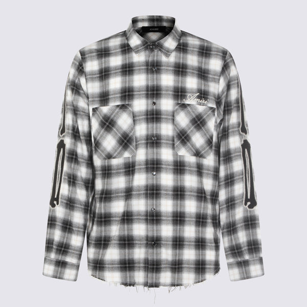 Amiri 100% Cotton shirt in black
