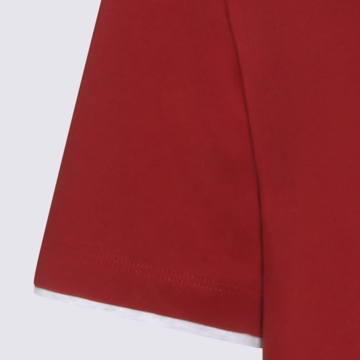 Brunello Cucinelli T-shirts and Polos Red _100 % Co