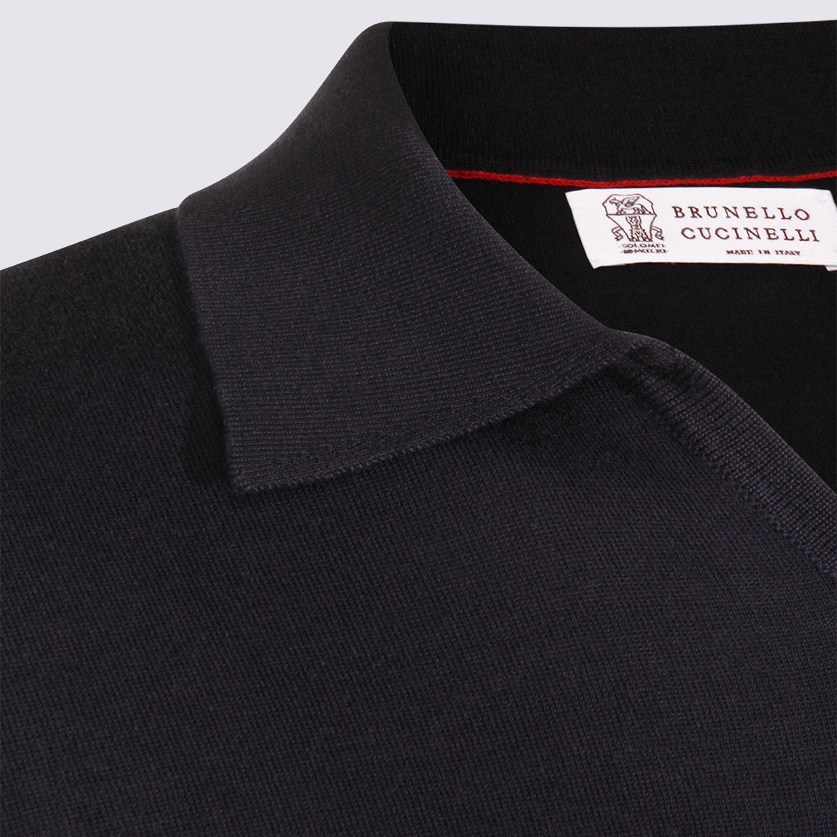 Brunello Cucinelli T-shirts and Polos Blue _100 % Co
