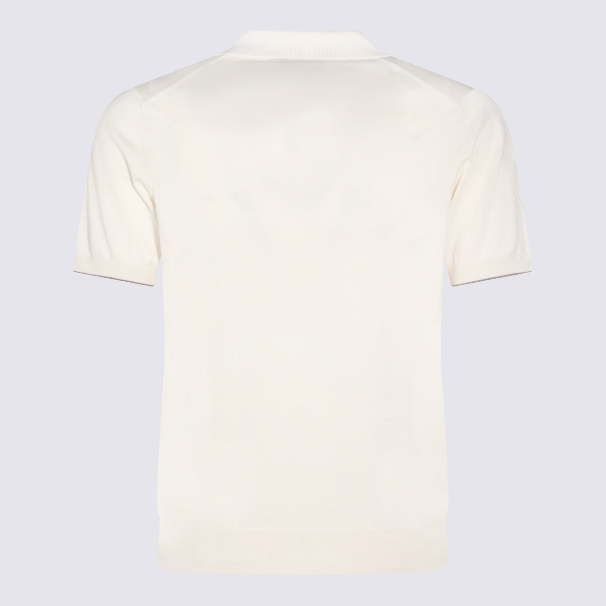 Brunello Cucinelli T-shirts and Polos English White _100 % Co