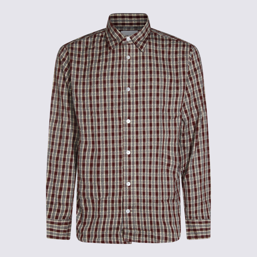 Nn.07 100% Cotton shirt in red
