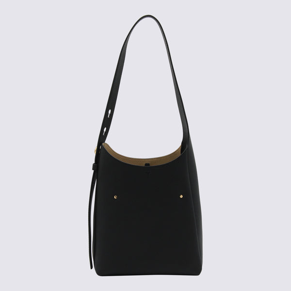 Tory Burch Leather shoulder bag in black