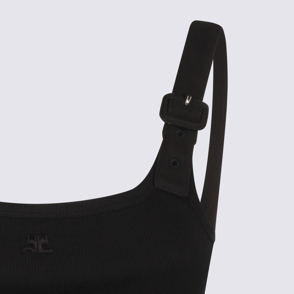 Courreges Top Black _co - Ea