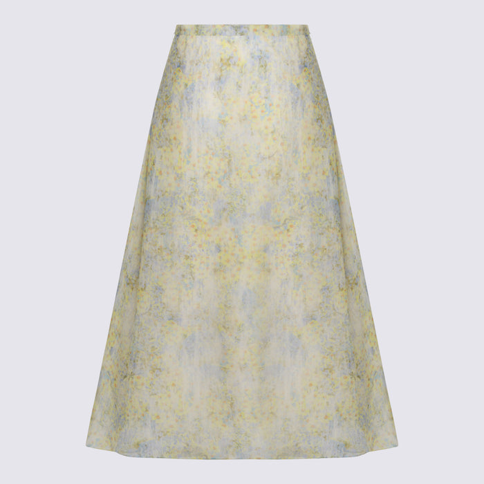 Alberta Ferretti Skirts Yellow _se