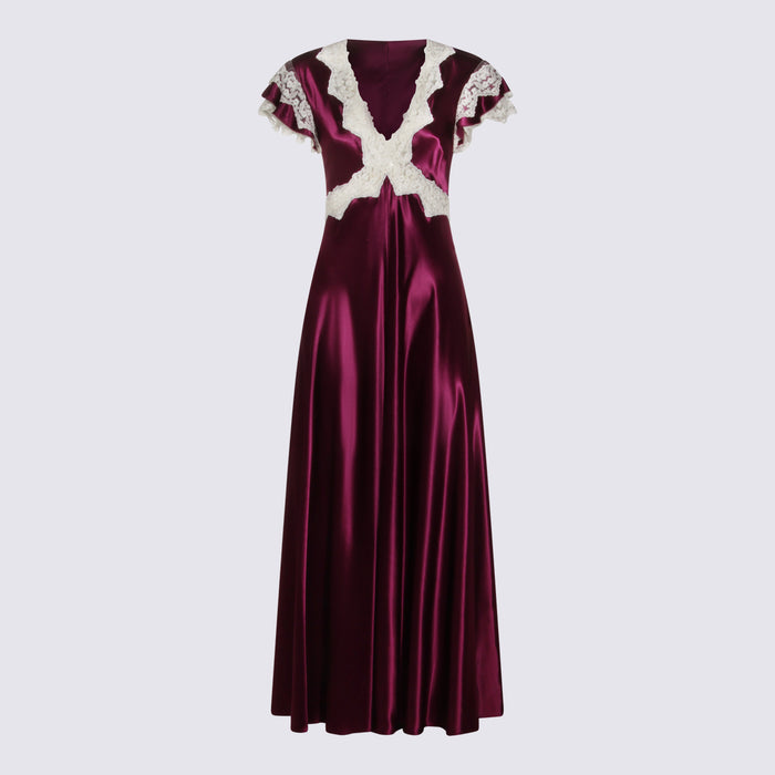 Alberta Ferretti Dresses Purple _vi