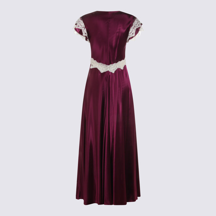Alberta Ferretti Dresses Purple _vi