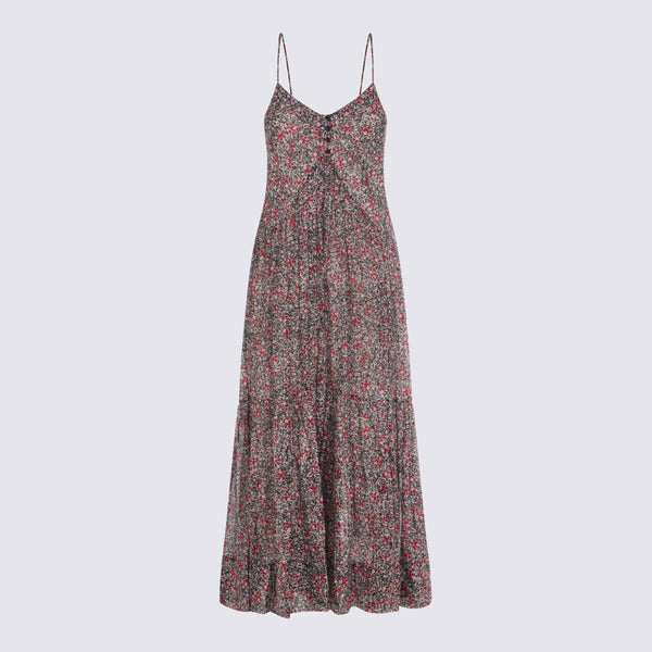 Marant Etoile 100% cotton dress in red