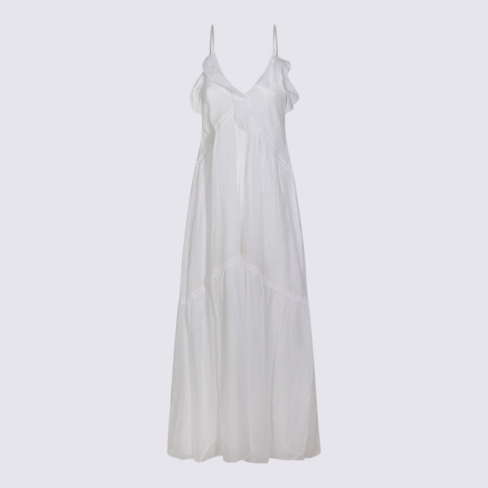 Marant Etoile Dresses White _co Vi