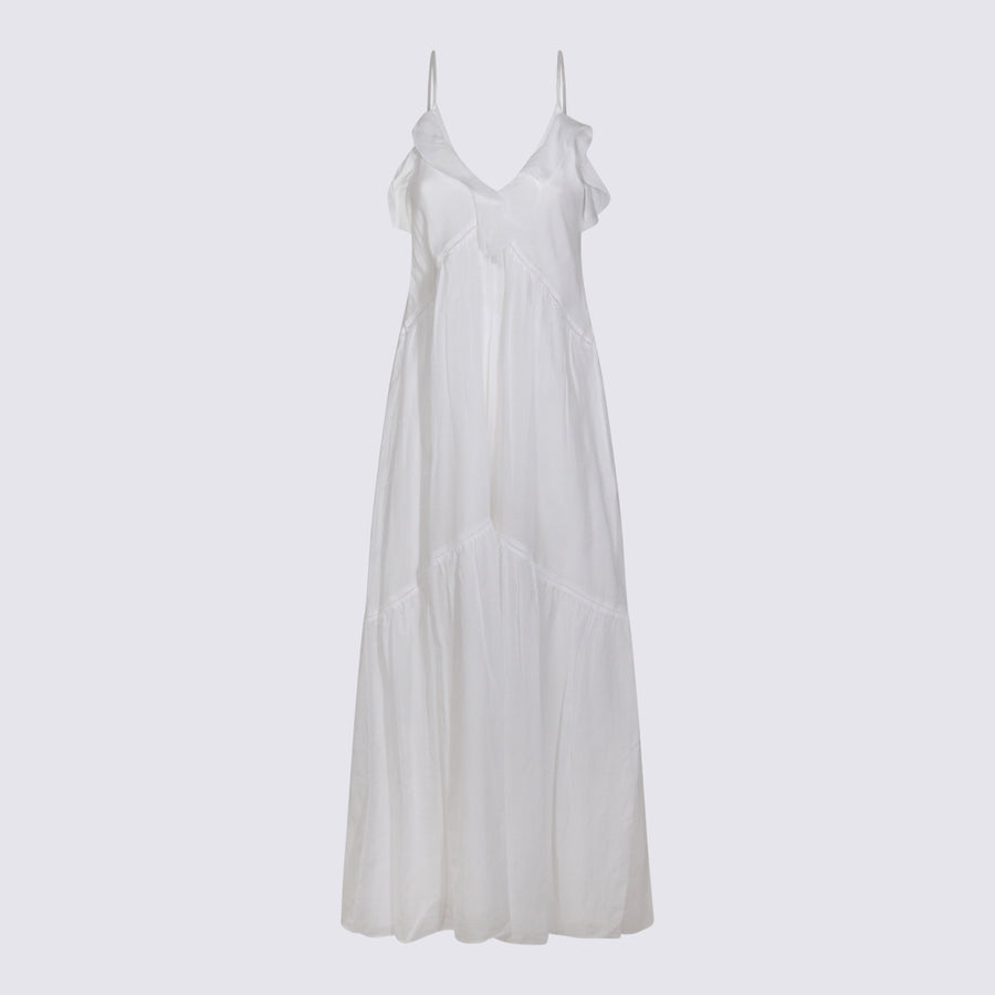 Marant Etoile 80% Cotton dress in white