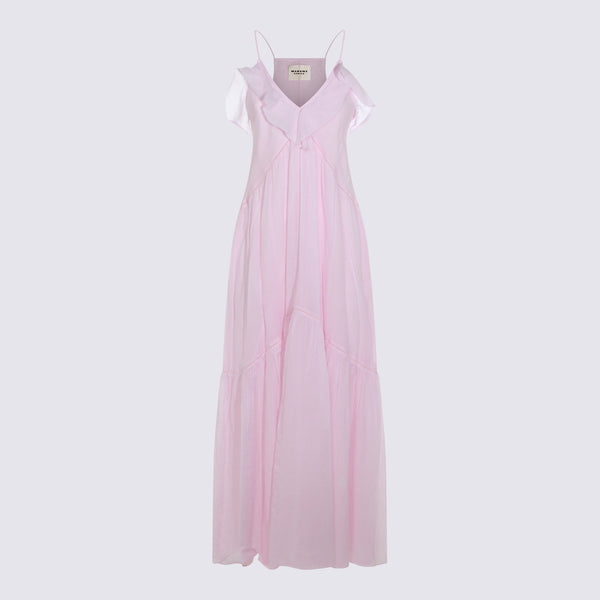 Marant Etoile 80% Cotton dress in pink