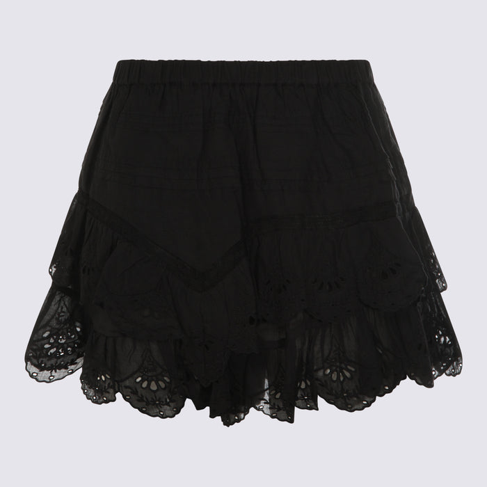 MARANT ETOILE Skirts Black _100 % Co