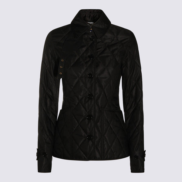 Burberry 100% Nylon jacket in black