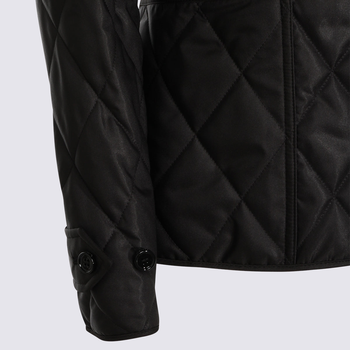 Burberry Coats Black _pl
