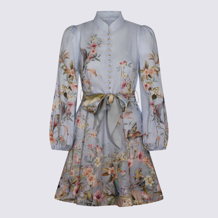 Zimmermann Dresses Blue Aviary _li