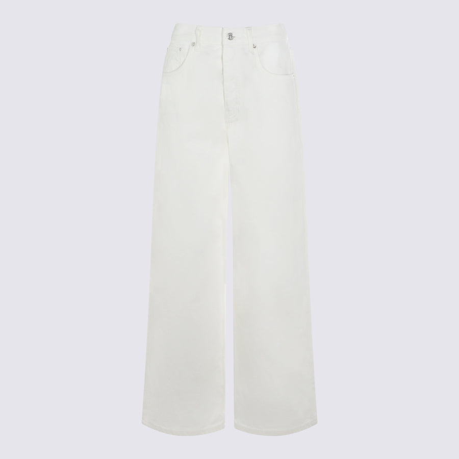 Anine Bing 100% Cotton jeans in white