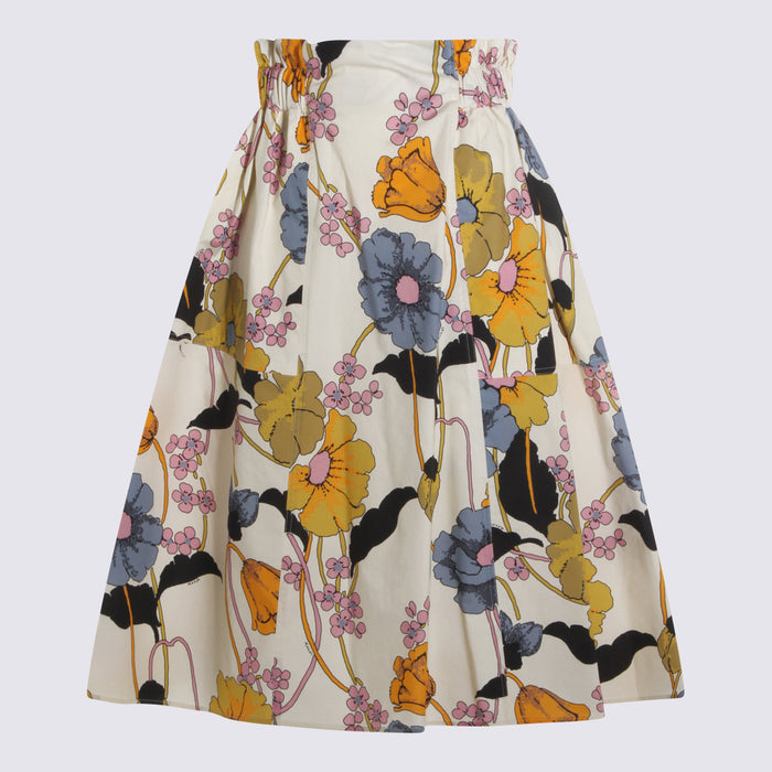 Marni Skirts Bone _100 % Co