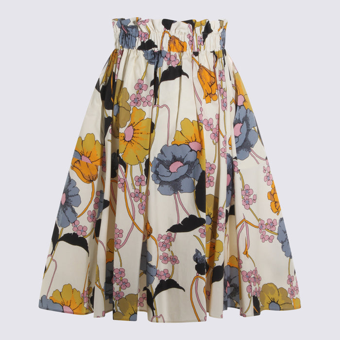 Marni Skirts Bone _100 % Co