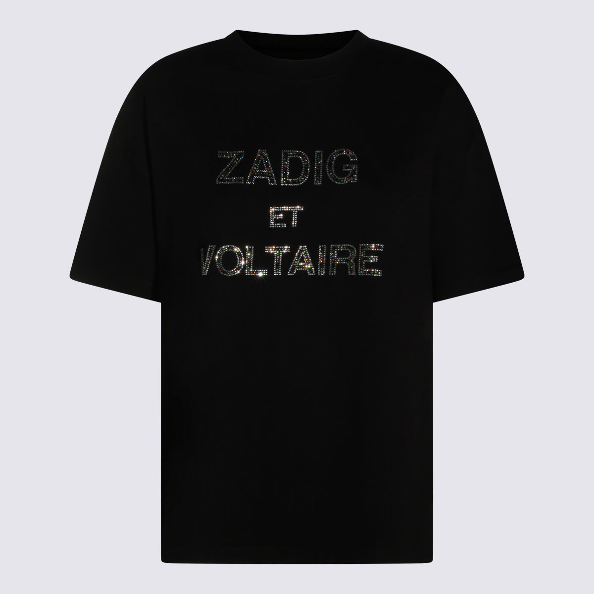 Zadig & Voltaire T-shirts and Polos Black _100 % Co
